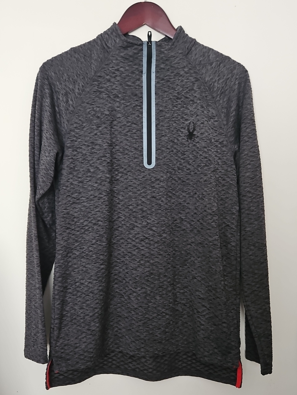 Spyder Active PROW-B Quarter-Zip Performance Pullover.
